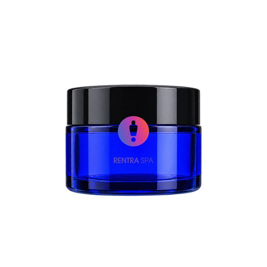 30g Blue Glass Jar with Lid