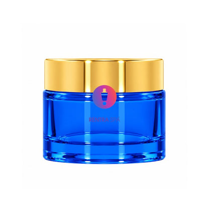 50g Blue Glass Jar with Lid