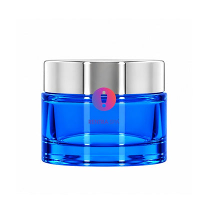 50g Blue Glass Jar with Lid