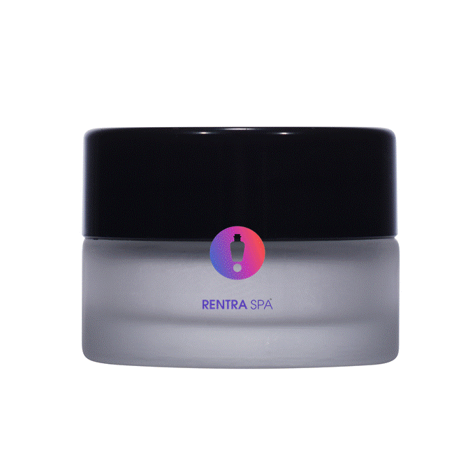 10g Frosted Glass Jar With Lid