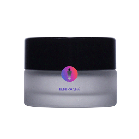 10g Frosted Glass Jar With Lid