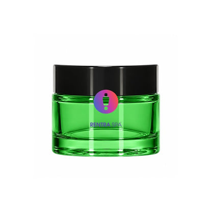 30g Green Glass Jar with Lid