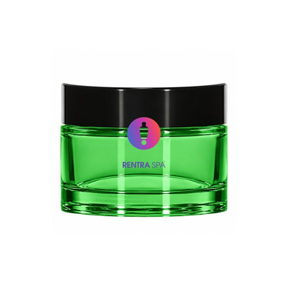50g Green Glass Jar with Lid
