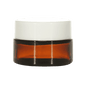 Imported Empty 10g Amber Glass Jars with Lid - Rentra S.P.A™