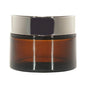 Imported Empty 50g Amber Glass Jars with Lid - Rentra S.P.A™