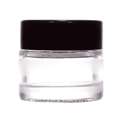 Imported Empty 10g Clear Glass Jars with Lid - Rentra S.P.A™