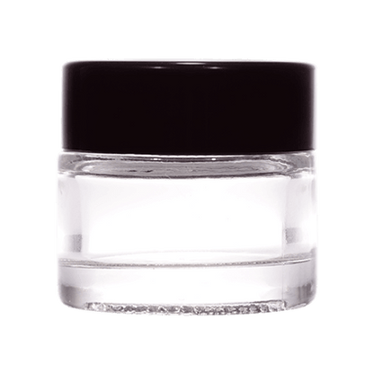 Imported Empty 10g Clear Glass Jars with Lid - Rentra S.P.A™