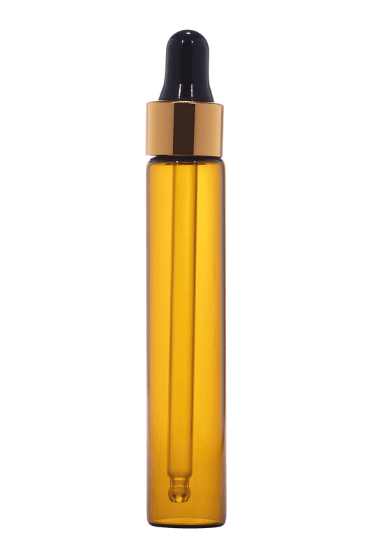 Imported Empty Borosilicate Amber Glass Vials + Glass Dropper 2ml, 3ml, 5ml and 10ml - Rentra S.P.A™