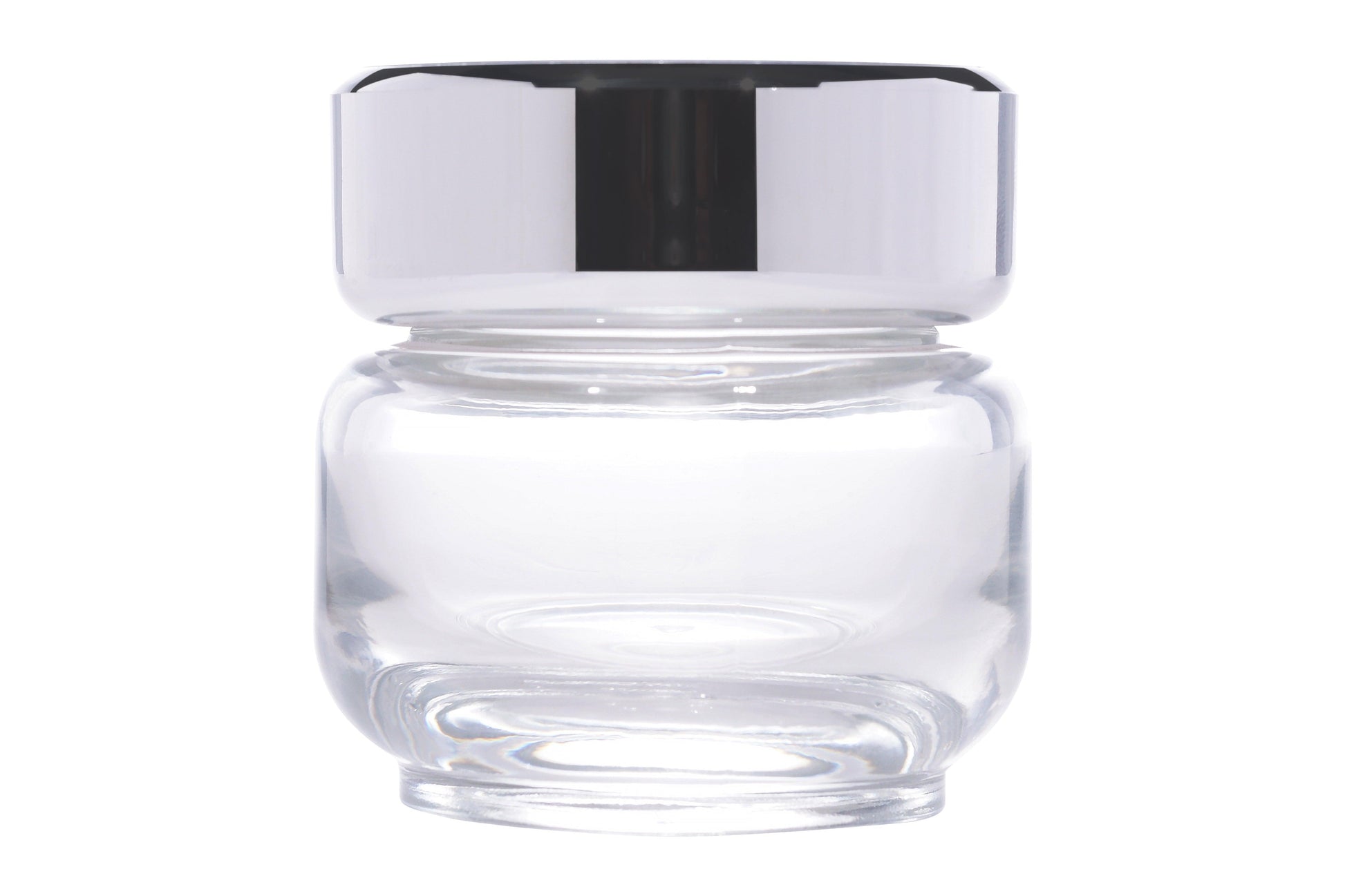 C60 - Imported Empty Premium Clear Glass Jars with Lid & Wad - Rentra S.P.A™