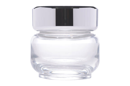C60 - Imported Empty Premium Clear Glass Jars with Lid & Wad - Rentra S.P.A™