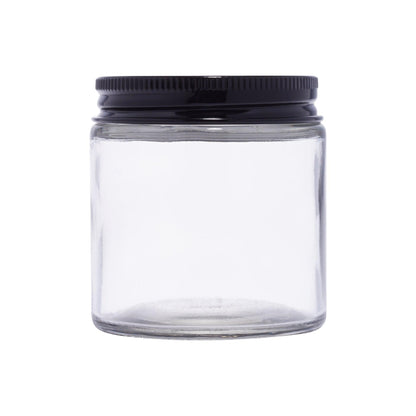 Imported Empty 100g Clear Glass Jars with Lid