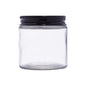 Imported Empty 100g Clear Glass Jars with Lid