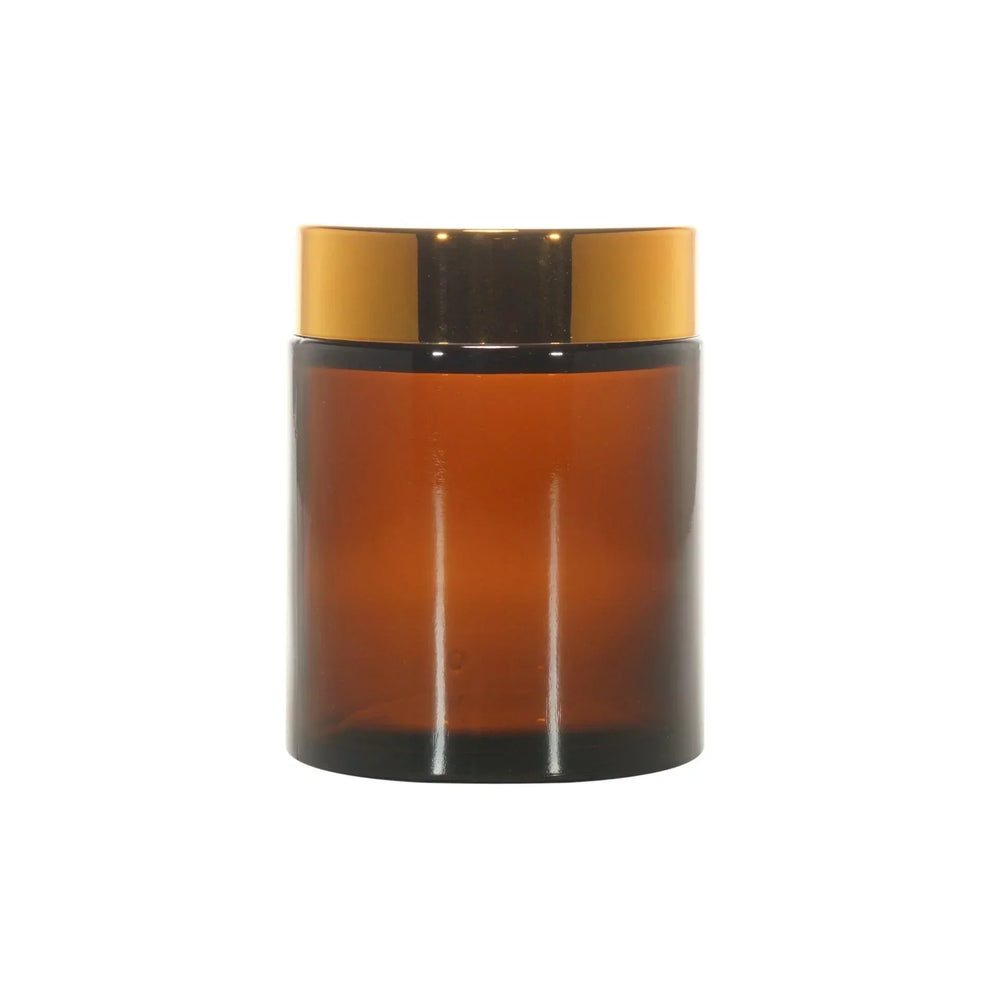 Amber Container Rfs 100g Amber Container for Cosmetics – High Quality Glass Jar with Lid ...