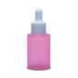 30ml Glass Dropper Bottles: Painted Glass Bottles for Serums & Oils with White Dropper Set