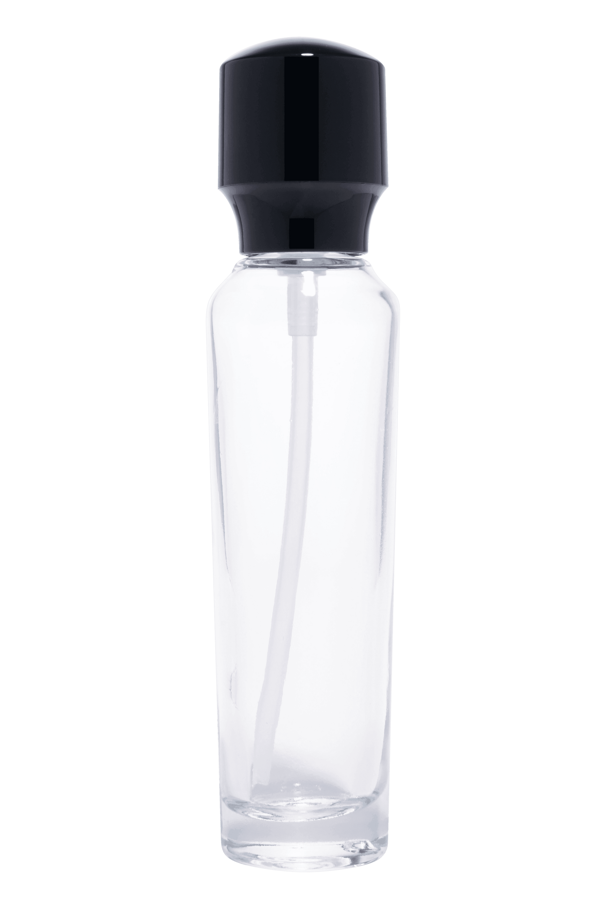 C14 - Imported Empty Premium Unique Shaped Clear Glass Bottles - Rentra S.P.A™