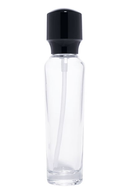 C14 - Imported Empty Premium Unique Shaped Clear Glass Bottles - Rentra S.P.A™