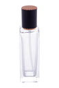 C15 - Imported Empty Premium Square Clear Glass Bottles with Fancy Double Toned Lotion Pump - Rentra S.P.A™