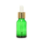 18mm 5ml Round Green 5ml Glass Bottle + Glass Dropper - Rentra S.P.A™