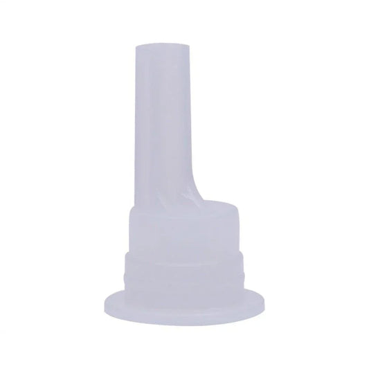 Clear plastic 18mm euro dropper insert for cosmetic glass bottles