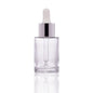 20mm Flat Neck Imported Empty 30ml Clear Round Glass Dropper Bottle - Rentra S.P.A™