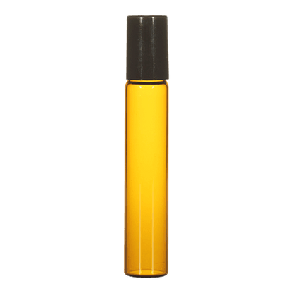 Imported Empty Borosilicate 10ml Amber Glass Vials + Steel Roll on - Rentra S.P.A™