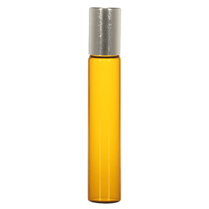 Imported Empty Borosilicate 10ml Amber Glass Vials + Steel Roll on - Rentra S.P.A™