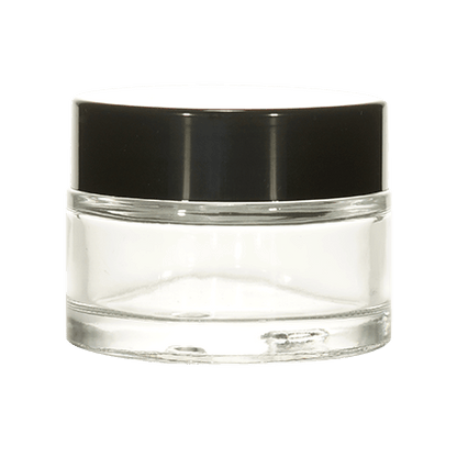 Imported Empty 50g Clear Glass Jars with Lid - Rentra S.P.A™