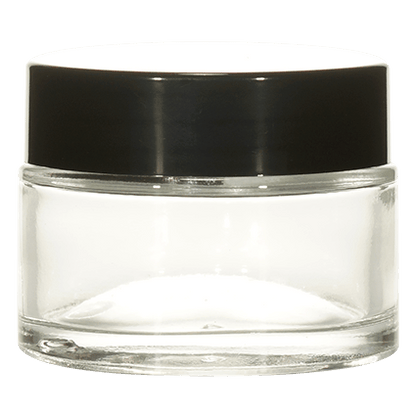 Clear Glass Jars with Lid 30g - Rentra S.P.A™